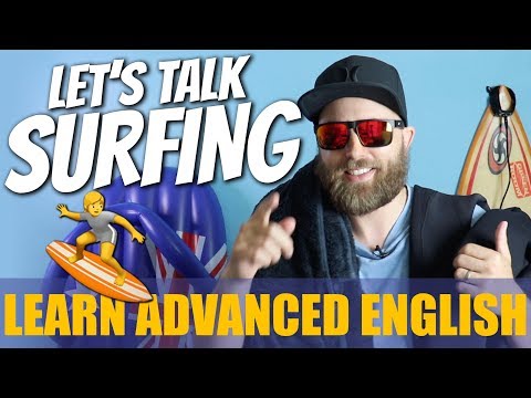 How to Talk about SURFING in English | Beach & Ocean Vocabulary