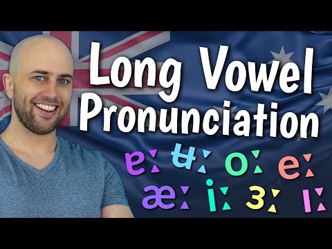 The 8 Long Vowels in English & How to Pronounce Them | Australian English Pronunciation