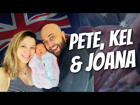 Pete & Kel Recap the Birth of Their Daughter Joana