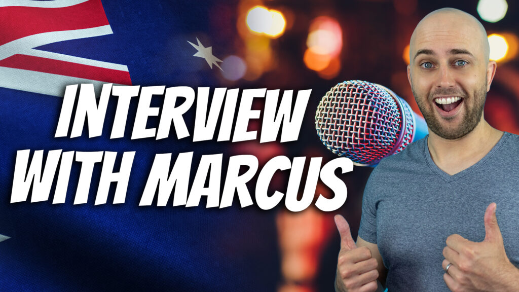 pete smissen, host of aussie english, learn english with pete, marcus kain interview 2016, learn aussie english