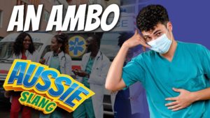 pete smissen, host of aussie english podcast, talk about ambo in australia, what is an ambo, australian slang, aussie slang example, how to use ambo in a sentence