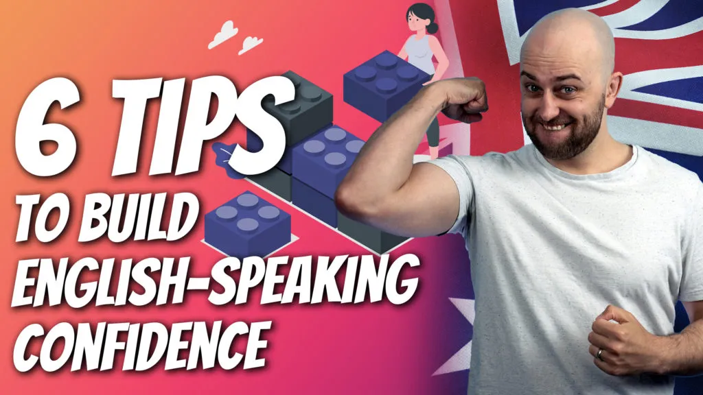 pete smissen, host of aussie english podcast, with charlie baxter, british english podcast, tips to build confidence in speaking in english