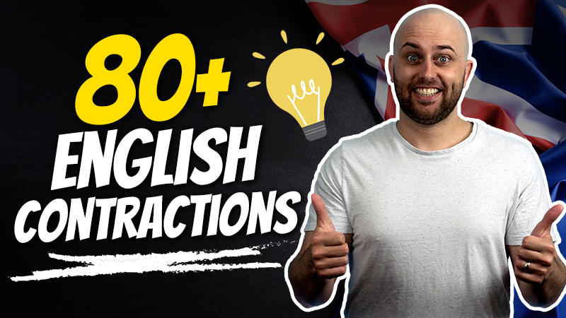 pete smissen, host of aussie english podcast, english gramma lessons, learn english with pete, what is contractions english, contractions in english, lesson contractions