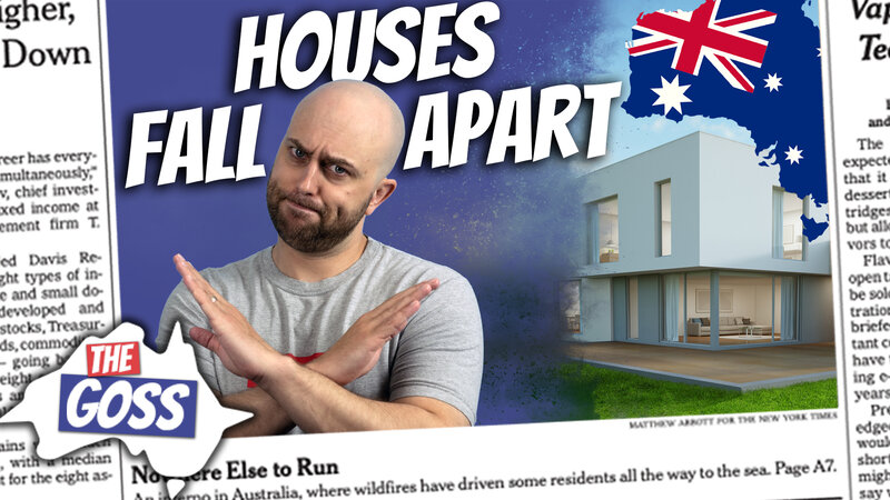 pete smissen, host of aussie englis podcast, ian smissen, the goss australia, australia opinion, why aussie houses not got, metricon houses australia, australia news opinion