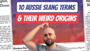 ae 1440, Australian slang, Aussie English, Learn Australian English, Australian expressions, Fair dinkum, Buckley's chance, Dunny, Dog's breakfast, Cactus (slang), Hit the frog and toad, Larrikin, She'll be right, Stunned mullet, Bogan, Australian podcast, English learning, Slang origins, Conversational English, Pete Smissen, Ian Smissen