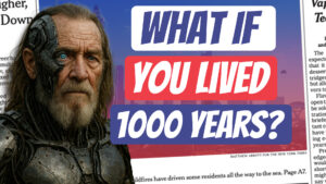 ae 1347, Aussie English, Podcast, Australian English, Learn English, Listening skills, Conversation, Living forever, Immortality, Thousand years, Time travel, Science fiction, Aging, Longevity, Human psychology, Podcast episode, Ian Smissen, Pete Smissen, The Goss